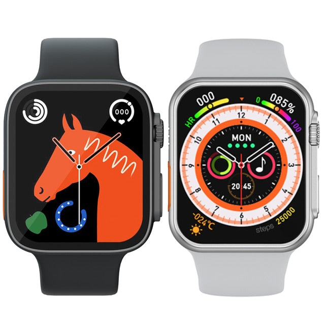 Smart watch Ultra Series 8 Men SmartWatch Ultra Women Bluetooth Call Waterproof Smart Watch 8 Wireless Charge 2023 Watch ultra 8