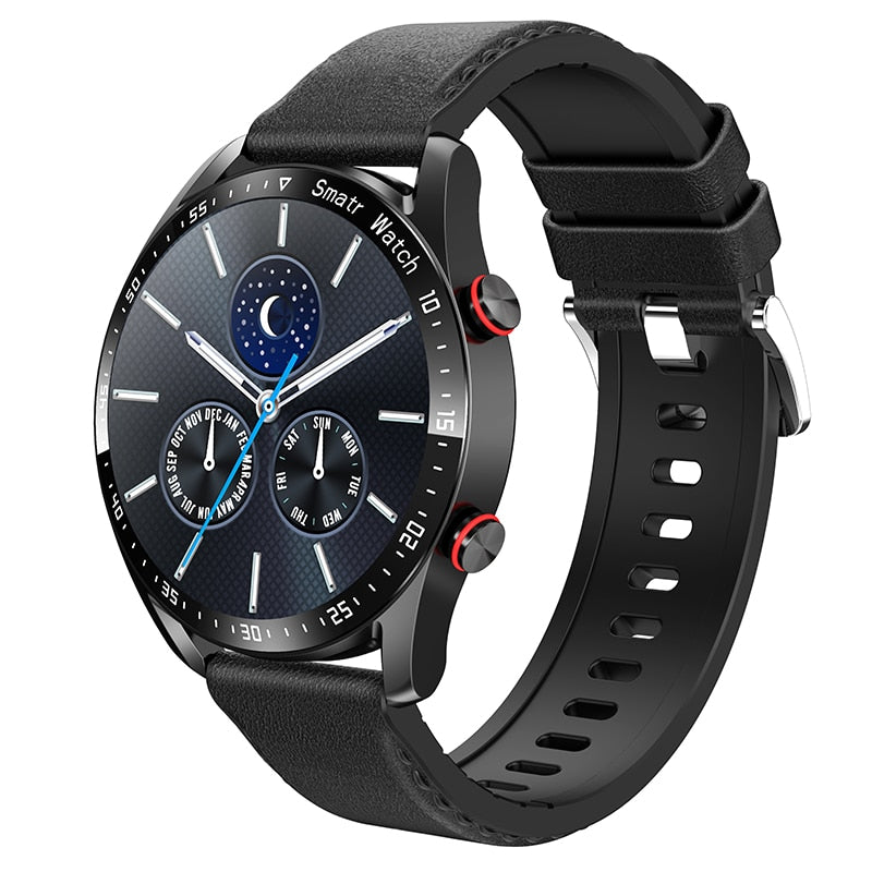 Smart Watch For Men Business Bluetooth Call Sports Health Monitoring Message Reminder Smart Watches For IOS Android