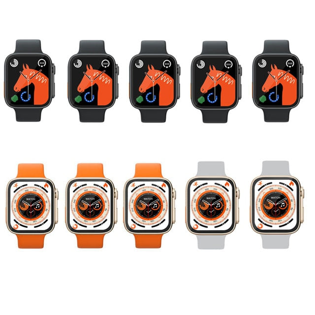 Smart watch Ultra Series 8 Men SmartWatch Ultra Women Bluetooth Call Waterproof Smart Watch 8 Wireless Charge 2023 Watch ultra 8