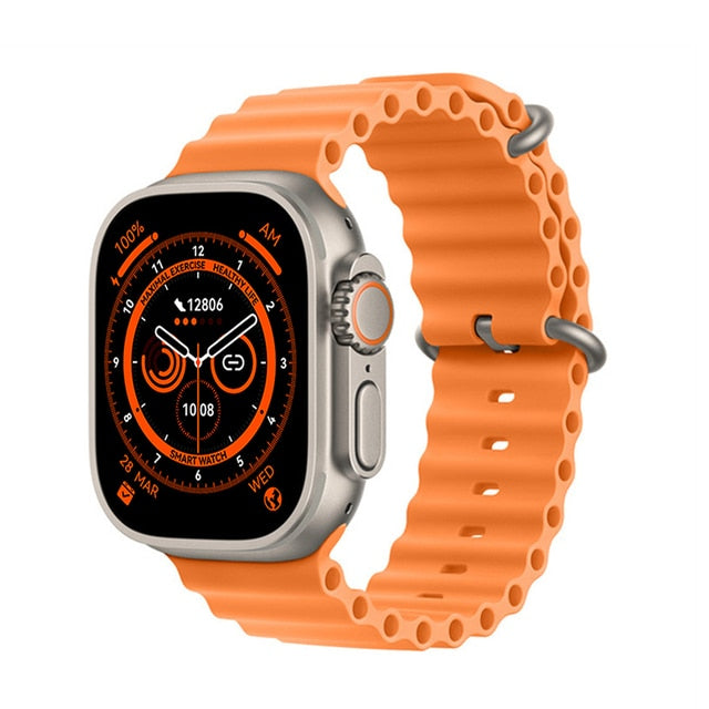 Smart watch Ultra Series 8 Men SmartWatch Ultra Women Bluetooth Call Waterproof Smart Watch 8 Wireless Charge 2023 Watch ultra 8