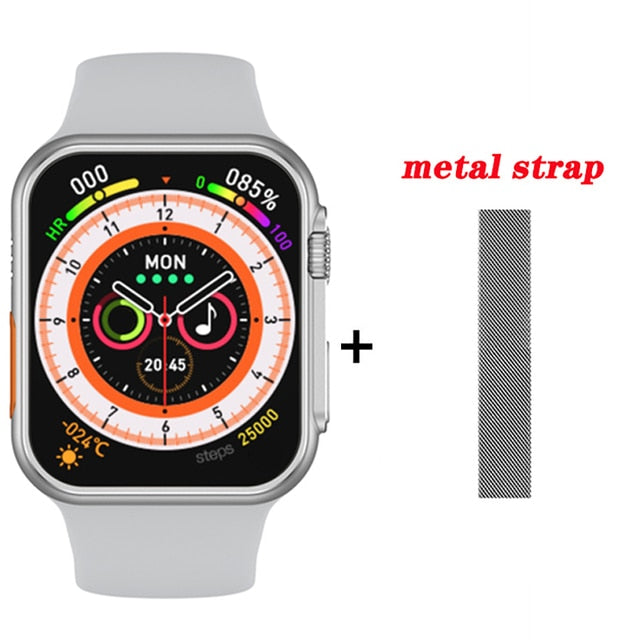 Smart watch Ultra Series 8 Men SmartWatch Ultra Women Bluetooth Call Waterproof Smart Watch 8 Wireless Charge 2023 Watch ultra 8